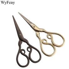 Innovative Zakka Groceries Retro Scissors Titanize DIY Handicraft Antique Stainless Steel Home Tool Scrap Booking Sewing Scissor 2024 - buy cheap