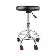 Cadeira giratória para salão de beleza, com ajuste de altura 32cm, móvel, tatuagem, massagem, spa, cor preta 2024 - compre barato