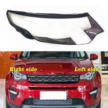 Lâmpada frontal transparente para land rover, esporte, 2015-2018, tampa, lâmpada, shell, faróis, lente 2024 - compre barato