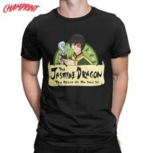 Casual Jasmine Dragon Prince Zuko T Shirt Avatar The Last Airbender T-Shirts Men Round Neck Pure Cotton Tee Shirt Classic Tops 2024 - buy cheap