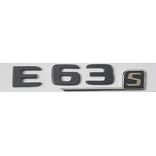 Black Letters E63s Trunk Emblem Badges Emblems for Mercedes  E63  2017+ 2024 - buy cheap