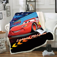 Disney Lightning McQueen Polar Fleece Blanket Cars Soft Sleeping Blanket Throw  Kids Girls Boys for Christmas Gift on Bed Sofa 2024 - buy cheap