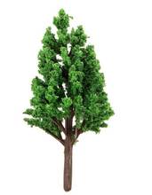 20pcs 4cm6cm 8cm 10cm 12cm 14cm Plastic Scale Model Trees Train Railway Architecture Scenery HO N OO 2024 - buy cheap