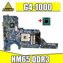 Akemy para HP Pavilion G4-1000 G6 G7 placa base de computadora portátil HM65 DDR3 636373-001 DA0R13MB6E0 DA0R13MB6E1 placa principal 2024 - compra barato