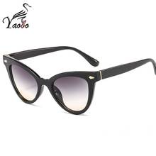 Óculos de sol tipo olho de gato, óculos escuros, para mulheres, retrô, fashion, retrô, uv400 2020 2024 - compre barato