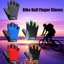 Guantes de Ciclismo de medio dedo para hombre y mujer, manoplas deportivas de Gel de alta calidad, cómodas y duraderas, para dedo corto, Unisex, #237361 2024 - compra barato