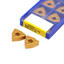 WNMG080404-PM-Herramientas de torneado externo de alta resistencia, insertos de carburo cementado, CNC, YBC251, YBC252, WNMG080408, WNMG080412 2024 - compra barato