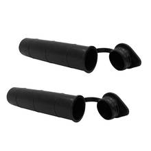 2x Black Rubber 2" Fishing Rod Holder Rack Insert Tube Protector Replacement 2024 - buy cheap