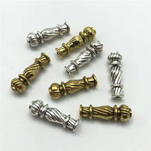 Misbaha tasbih-Conectores de metal para fabricación de joyas, accesorios de borla de metal, pulsera de cuentas musulmanas, 10 Uds. 2024 - compra barato