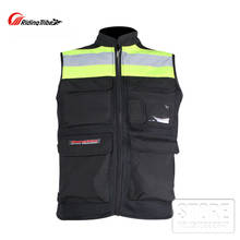 Motorcycle Touring Night Riding warning vest Motocross protective gear Jackets Off-Road Racing Reflective Vest Pads Back Gear 2024 - buy cheap
