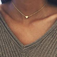 Fashion Women Choker Love Heart Drop Pendant Choker Clavicle Chain Necklace Jewelry Charm Woman's accesories Necklace 2024 - buy cheap