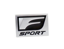 Silver Black F-SPORT for IS250 IS350 Fender Trunk Emblem Badge Sticker 2024 - buy cheap