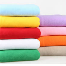 Tecido de lã polar grosso, short, pelúcia, boneca, roupa, várias cores, plus lã, material coral, tecidos por metro 2024 - compre barato