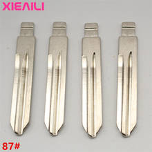 XIEAILI 20Pcs/lot 87# Metal Blank Uncut Flip KD Remote Key Blade For Buick LaCrosse (Mid Slot) S525 2024 - buy cheap