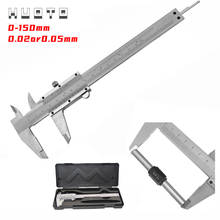 0-150mm 6" 0.02mm/0.05mm High Carbon Steel Vernier Caliper Thick body Laser Scale Forging Measuring Tool Building Hand Tools 2024 - buy cheap