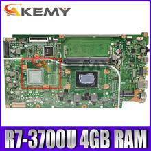 Akemy For ASUS VivoBook 15 X512DA F512D X512DA-SS3505T Laotop Mainboard X512DA Motherboard free shipping W/ R7-3700U CPU 4GB RAM 2024 - buy cheap