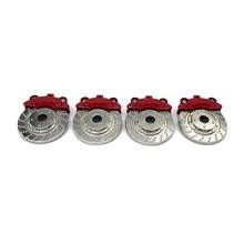 4Pcs Metal Brake Disc Caliper Tire Modification Accessories for WPL D12 1/10 RC Car Upgrade Parts 2024 - buy cheap