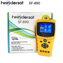 Twinklersat-Medidor de buscador de satélite multifuncional de mano, SF-890, BER MER, analizador de espectro, pantalla TFT de 2,4 pulgadas, DVB-S 2024 - compra barato