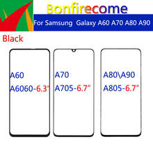 10pcs\lot For Galaxy A60 A70 A80 A90 A6060 A705F A7050 A805 A805F A805X A805XC A805N Touch Screen Front Outer Glass Panel 2024 - buy cheap