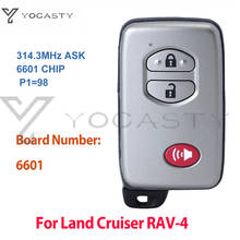 YOCASTY 271451-6601 HYQ14AEM 314.3MHz 6601 Board Number ID74 Smart Key For 2011 2012 2013 2014 2015 Toyota Land Cruiser 200 RAV4 2024 - buy cheap