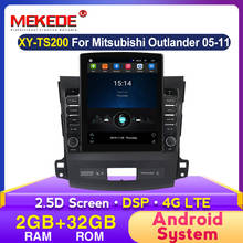 MEKEDE-Radio Multimedia con GPS para coche, Radio con reproductor, 2 GB de RAM, 32 GB de ROM, WIFI, IPS, DSP, para Mitsubishi Outlander xl 2, 2005-2011 2024 - compra barato