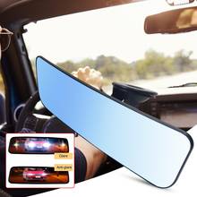 Universal Rear View Mirror Anti-glare Car Truck Interior 360 Degree Rotate Rear View Mirror With Suction Cup Blue Reverse Mirror 2024 - buy cheap