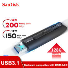 SanDisk CZ800 Extreme Go USB 3.1 Flash Drive 64GB Pendrive 128 GB Cle Memoria USB Pen Drive Write 150MB/s For TV/PC/Car Player 2024 - buy cheap