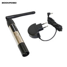 2.4g sem fio dmx controlador de controle iluminação transmissor sem fio efeito iluminação palco xlr transmissor masculino 2024 - compre barato