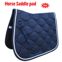 Horse Riding Protective Cushion Saddle Cushion Sweat Absorbing Horse Riding Show Jumping Performance Accessories Saddle Cover 2024 - купить недорого