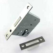 Brand New 1PCS European Mortise Door Lock Hidden Door Lock body Center Distance 55mm Split  Mute Door Lock body Repair Parts 2024 - buy cheap