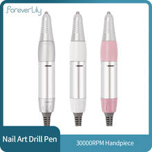 30000RPM Electric Nail Art Drill Pen Handle File Polish Grind Machine Handpiece Manicure Pedicure Tool Nail Art Accessories 2024 - купить недорого