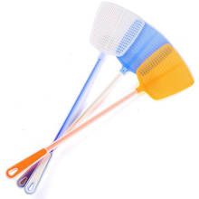 1Pcs Household Long Handle Plastic Fly Trap Mosquito Swatter Durable Hollow Fly Killer Hand Manual Flapper Pest Control Random 2024 - buy cheap