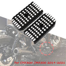 Reposapiés de aluminio para motocicleta, extensión de Pedal para Honda CMX500, CMX300, rebelde 500, rebelde 300, años 2019 a 2021 2024 - compra barato