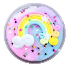 Rainbow Wire Drawing Mud Slime Snow Mud Thousand Silk Slime Slime Decompression Plasticine Toys 2024 - buy cheap
