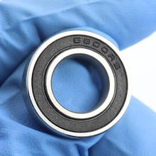 Подшипники 6800 ( 1 шт.) 10*19*5 мм 440C кольца из нержавеющей стали с керамическими шарикоподшипниками Si3N4 S6800 S6800RS 2024 - купить недорого