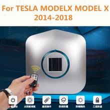 Cubierta de coche con control remoto inteligente automático, parasol de aislamiento defensivo, accesorios para coche, para TESLA MODELX modelo X 2014-2018 2024 - compra barato