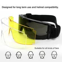 Военные очки, тактические очки, страйкбол X800, солнцезащитные очки, очки для глаз, очки для езды на велосипеде, защита глаз 2024 - купить недорого