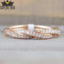 Popular 925 anillos anel de prata nó dedo anéis para mulheres presente de natal casamento anillos prata personalizado 14k jóias 2024 - compre barato