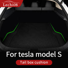 Maletero de cuero para Tesla modelo S, alfombrilla para maletero, accesorios Tesla S 2024 - compra barato