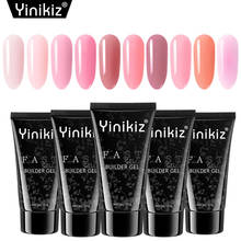 Yinikiz 30ml Hot Sale Poly Extension Nail Gel Quick Builder Natural Camouflage Nail Gel UV LED Gel Manicure Nail Polish 2024 - buy cheap