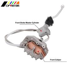 Motorcycle Front Brake Caliper Master Cylinder Oil Hose For Honda CRF250R CRF450R CRF250X CRF450X CRF450RX CRF 250R 2004-2018 2024 - buy cheap