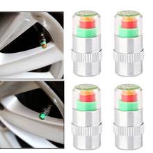 4Pcs Car Tire Pressure Gauge Indicator Alert Monitoring Valves Cap Sensor Tyre Pressure Monitor 2024 - buy cheap