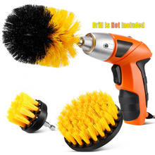 3pcs/set Drill Power Cleaning Brush Nylon Bristles Multipurpose Clean Tools for Sinks / Kitchen / Tiles / Car Tires / Bathroom 2024 - buy cheap