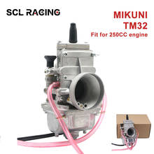 Карбюратор для мотоцикла SCL Racing 1 шт., плоский Гладкий карбюратор Mikuni TM32 Carb 2T 4T TM/TMX, 32 мм 2024 - купить недорого