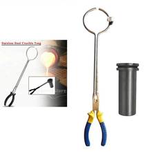 3KG Graphite Crucible Cup Torch Melting Gold Silver Copper Tool OR Tongs 2024 - buy cheap