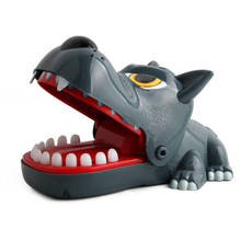 Large Bulldog Crocodile Shark Mouth Dentist Bite Finger Game Funny Novelty Gag Toy for Kids Funny Children Play Jokes for Adults 2024 - buy cheap