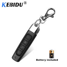 Kebidu-controle remoto., para clonagem de chave de carro, 433mhz, sem fio, transmissor 12v, para portão de garagem, casa e portão deslizante. 2024 - compre barato