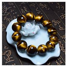 Natural 7A Collection Tiger Eye Bracelet Rosary Beads Bracelets  natural stone jade jewelry 2024 - buy cheap