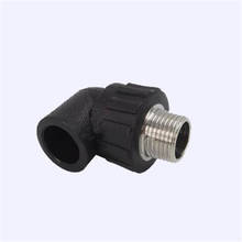 PE Pipe Fittings 4 points 1 inch  Socket Type External Wire Elbow 25 40 50 63 External Wire Tooth Elbow Joint Accessories 2024 - buy cheap