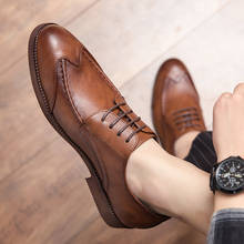 2020 clássico padrão de negócios sapatos planos homens designer formal vestido sapato de couro sapatos mocassins para festa tamanho grande 47 2024 - compre barato